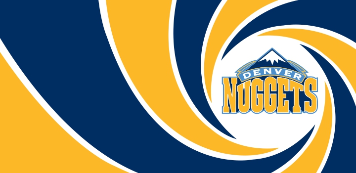 007 Denver Nuggets logo vinyl decal